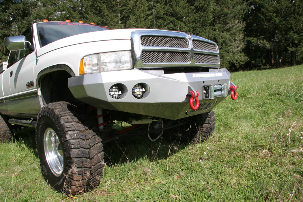 Road Armor 47010B Stealth Winch Front Bumper; Steel; Satin Black; - Truck Part Superstore