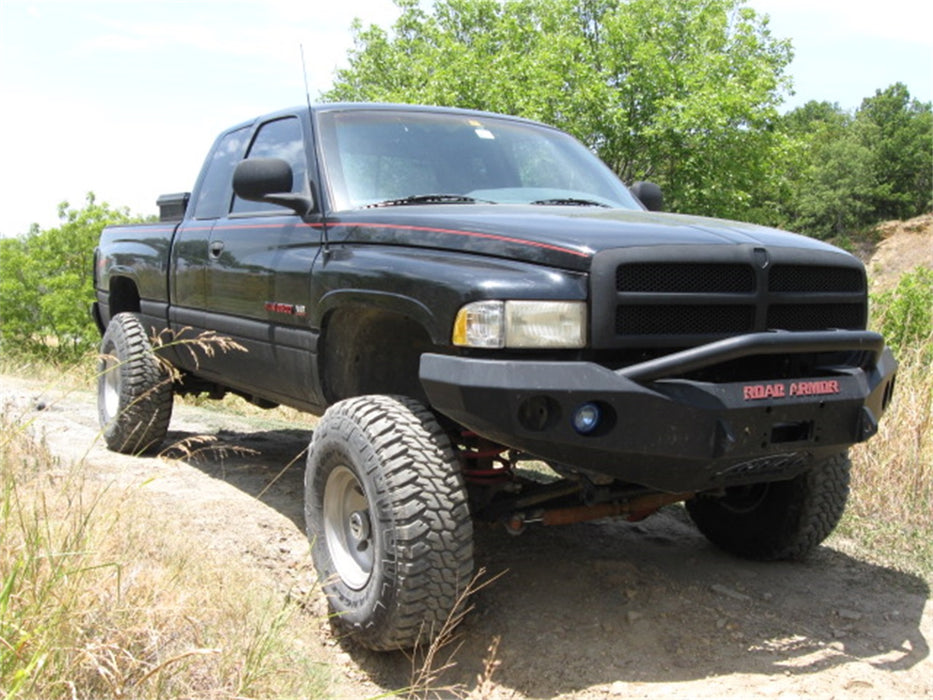Road Armor 47014B Stealth Winch Front Bumper; Pre-Runner Guard; Satin Black; - Truck Part Superstore