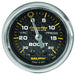 AutoMeter 4701 GAUGE; VAC/BOOST; 2 1/16in.; 30INHG-20PSI; MECHANICAL; CARBON FIBER - Truck Part Superstore
