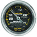 AutoMeter 4703 GAUGE; VAC/BOOST; 2 1/16in.; 30INHG-30PSI; MECHANICAL; CARBON FIBER - Truck Part Superstore