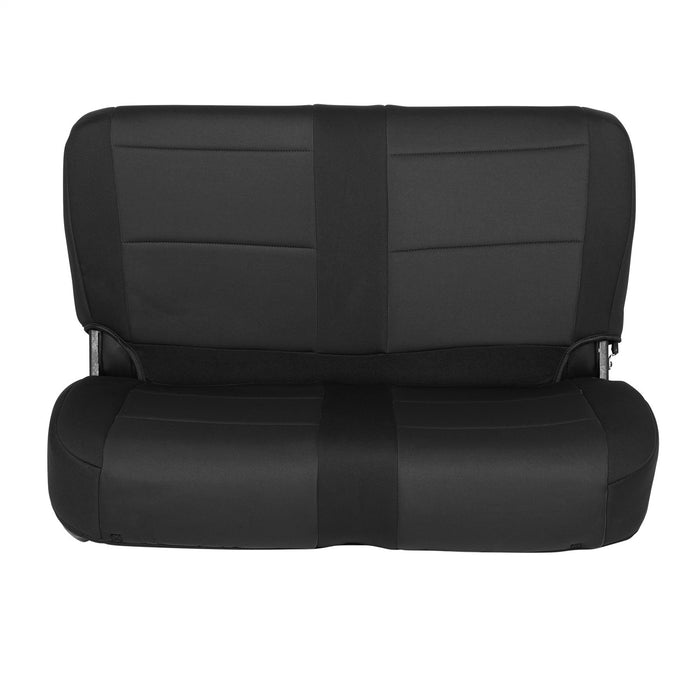 Smittybilt 471001 Neoprene Seat Cover 76-90 Wrangler CJ/YJ Set Front/Rear Black Smittybilt - Truck Part Superstore