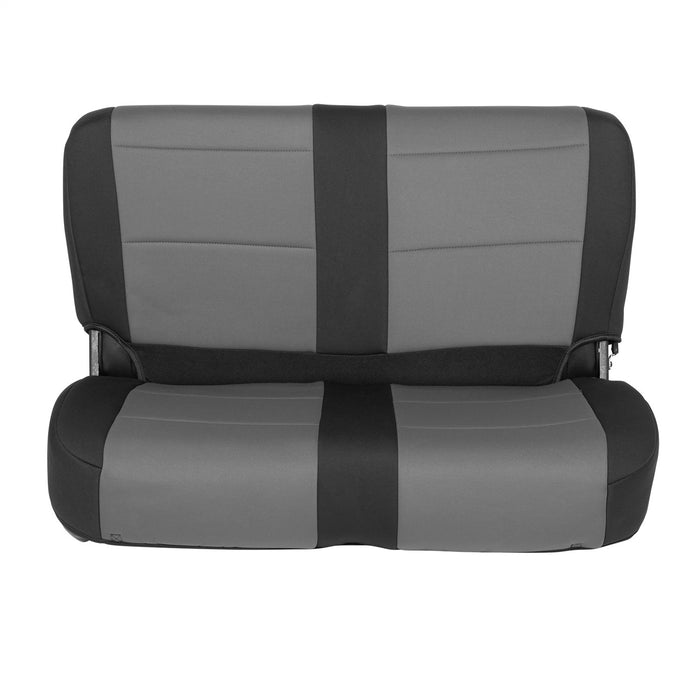 Smittybilt 471022 Neoprene Seat Cover 76-90 Wrangler CJ/YJ Set Front/Rear Charcoal Smittybilt - Truck Part Superstore