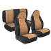 Smittybilt 471225 Neoprene Seat Cover 97-02 Wrangler TJ Set Front/Rear Tan Smittybilt - Truck Part Superstore