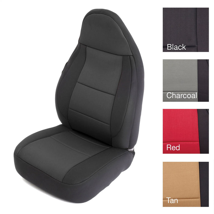 Smittybilt 471301 Neoprene Seat Cover 03-06 Wrangler TJ Set Front/Rear Black Smittybilt - Truck Part Superstore