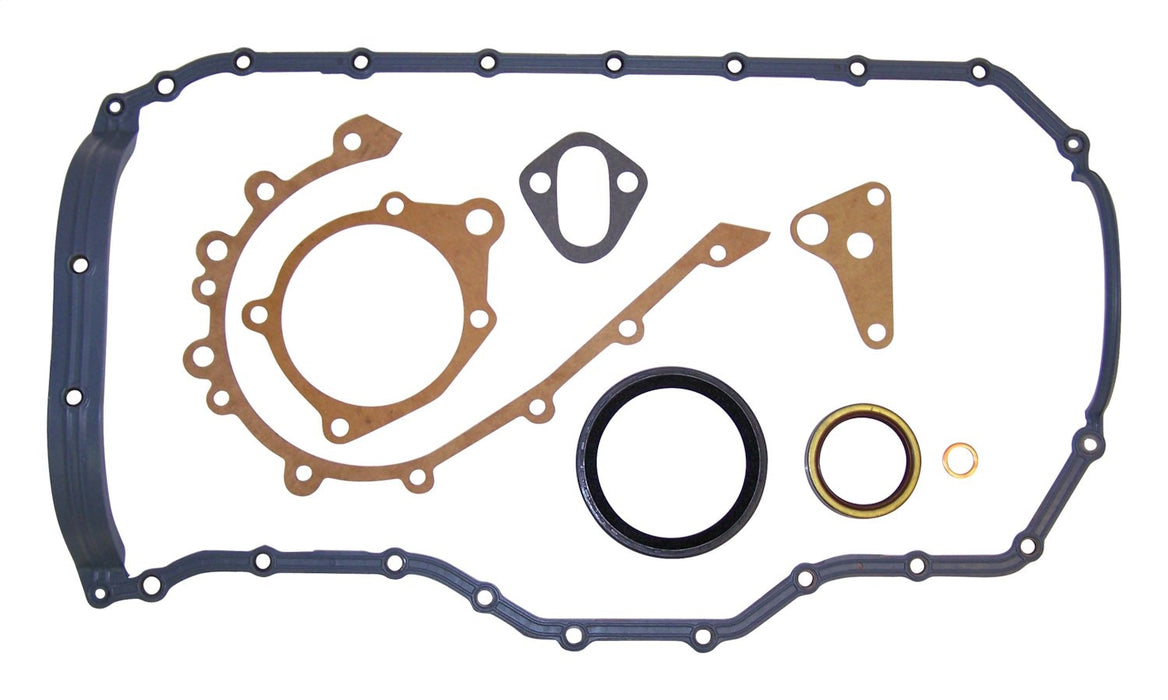 Crown Automotive Jeep Replacement 4713023 Engine Conversion Gasket Set; w/1 Piece Oil Pan Gasket; - Truck Part Superstore