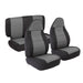 Smittybilt 471322 Neoprene Seat Cover 03-06 Wrangler TJ Set Front/Rear Charcoal Smittybilt - Truck Part Superstore