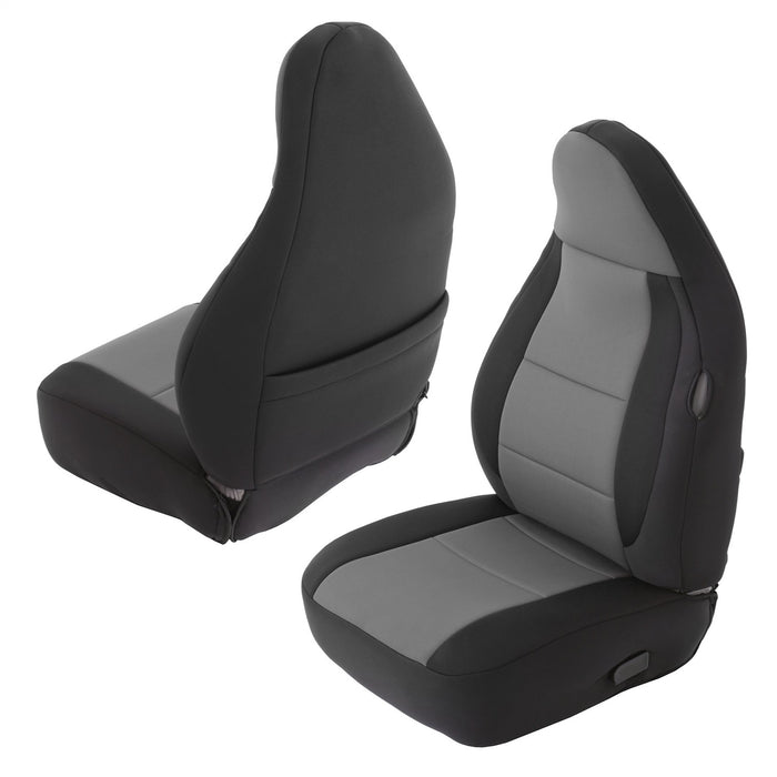 Smittybilt 471322 Neoprene Seat Cover 03-06 Wrangler TJ Set Front/Rear Charcoal Smittybilt - Truck Part Superstore