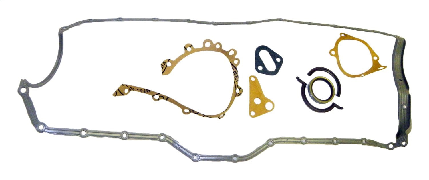 Crown Automotive Jeep Replacement 4713221 Engine Conversion Gasket Set; w/1 Piece Oil Pan Gasket; - Truck Part Superstore