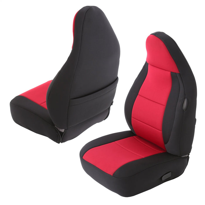 Smittybilt 471330 Neoprene Seat Cover 03-06 Wrangler TJ Set Front/Rear Red Smittybilt - Truck Part Superstore
