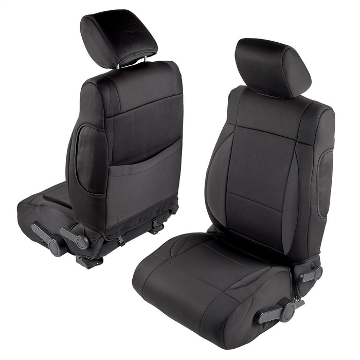Smittybilt 471401 Neoprene Seat Cover 07-12 Wrangler JK 2 DR Set Front/Rear Black Smittybilt - Truck Part Superstore