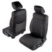 Smittybilt 471401 Neoprene Seat Cover 07-12 Wrangler JK 2 DR Set Front/Rear Black Smittybilt - Truck Part Superstore