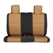 Smittybilt 471425 Neoprene Seat Cover 07-12 Wrangler JK 2 DR Set Front/Rear Tan Smittybilt - Truck Part Superstore