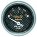 AutoMeter 4714 GAUGE; FUEL LEVEL; 2 1/16in.; 0OE TO 90OF; ELEC; CARBON FIBER - Truck Part Superstore