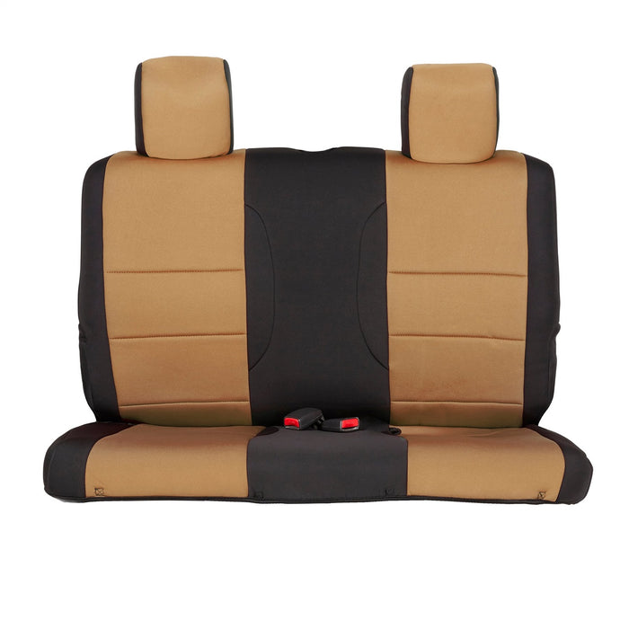 Smittybilt 471525 Neoprene Seat Cover 13-18 Wrangler JK 2 DR Set Front/Rear Tan Smittybilt - Truck Part Superstore