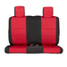 Smittybilt 471530 Neoprene Seat Cover 13-18 Wrangler JK 2 DR Set Front/Rear Red Smittybilt - Truck Part Superstore