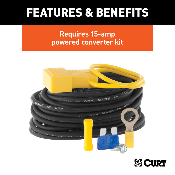 CURT 56236 CURT 56236 Multi-Function Splice-in Tail Light Converter; 4-Pin Wiring Harness - Truck Part Superstore