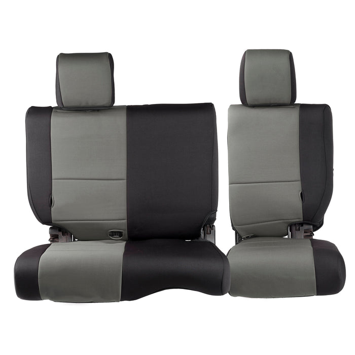Smittybilt 471622 Neoprene Seat Cover 13-18 Wrangler JK 4 DR Set Front/Rear Charcoal Smittybilt - Truck Part Superstore