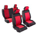Smittybilt 471630 Neoprene Seat Cover 13-18 Wrangler JK 4 DR Set Front/Rear Red Smittybilt - Truck Part Superstore