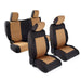 Smittybilt 471725 Neoprene Seat Cover 08-12 Wrangler JK 4 DR Set Front/Rear Tan Smittybilt - Truck Part Superstore