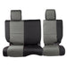 Smittybilt 471822 Neoprene Seat Cover 2007 Wrangler JK 4 DR Set Front/Rear Charcoal Smittybilt - Truck Part Superstore