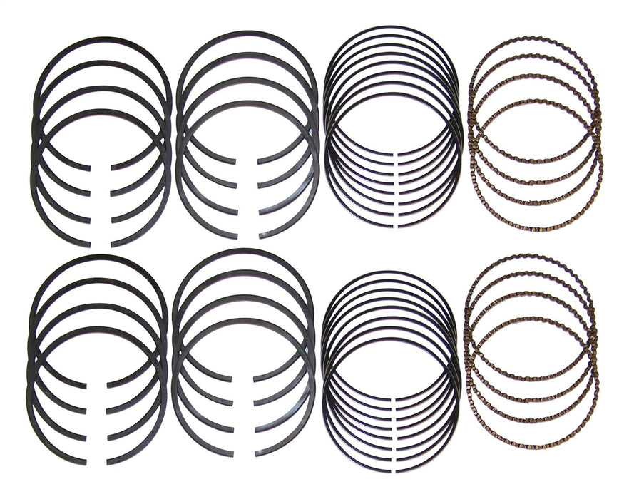 Crown Automotive Jeep Replacement 4720727 Engine Piston Ring Set; Standard Size; Set Of 8; - Truck Part Superstore