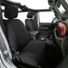 Smittybilt 472101 Jeep JL Neoprene Front and Rear Seat Cover Set Wrangler JL 4-Door Black/Black Smittybilt - Truck Part Superstore