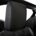 Smittybilt 472101 Jeep JL Neoprene Front and Rear Seat Cover Set Wrangler JL 4-Door Black/Black Smittybilt - Truck Part Superstore