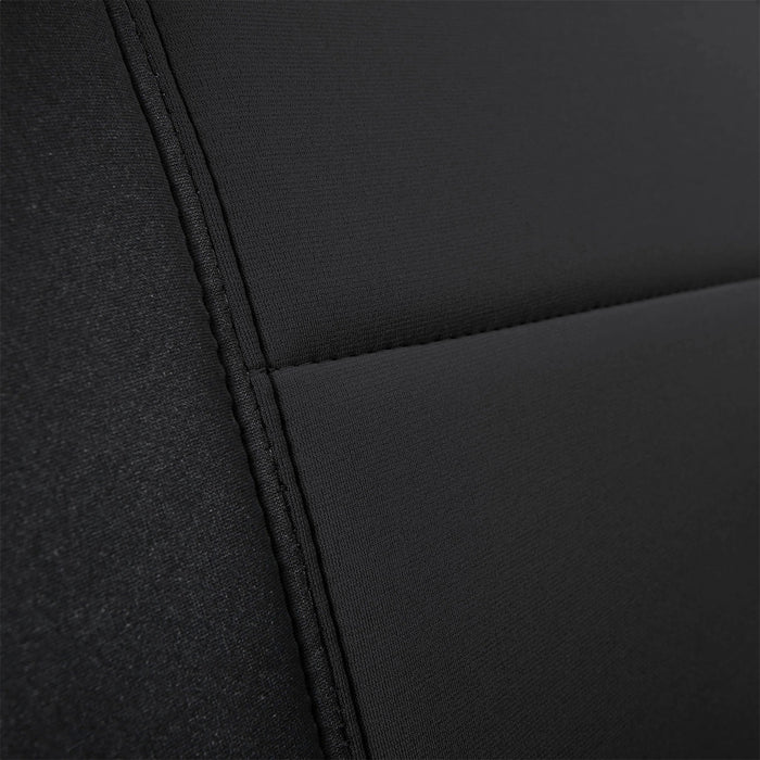 Smittybilt 472101 Jeep JL Neoprene Front and Rear Seat Cover Set Wrangler JL 4-Door Black/Black Smittybilt - Truck Part Superstore