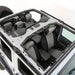 Smittybilt 472122 Jeep JL Neoprene Front and Rear Seat Cover Set Wrangler JL 4-Door Black/Gray Smittybilt - Truck Part Superstore