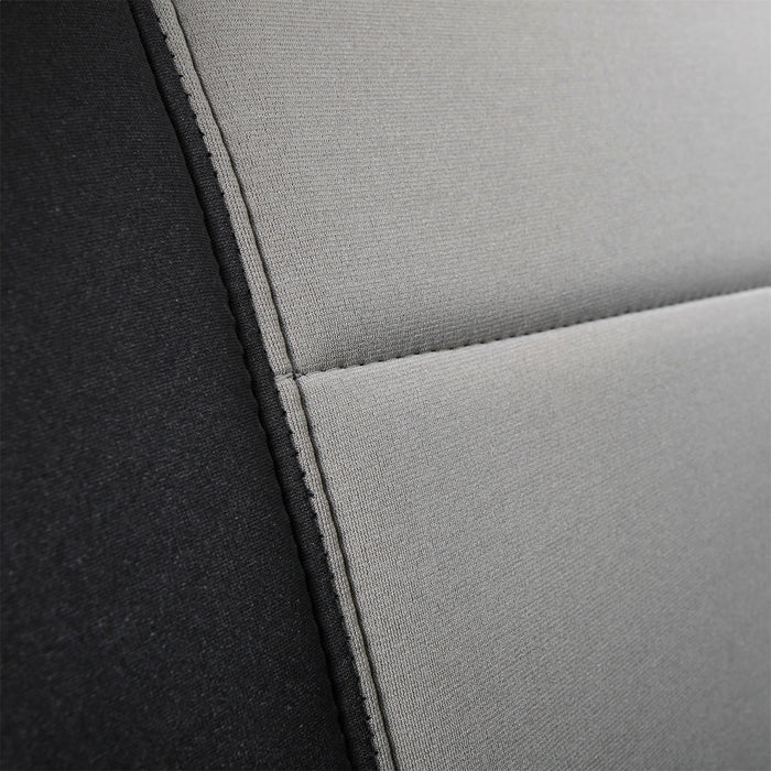 Smittybilt 472122 Jeep JL Neoprene Front and Rear Seat Cover Set Wrangler JL 4-Door Black/Gray Smittybilt - Truck Part Superstore