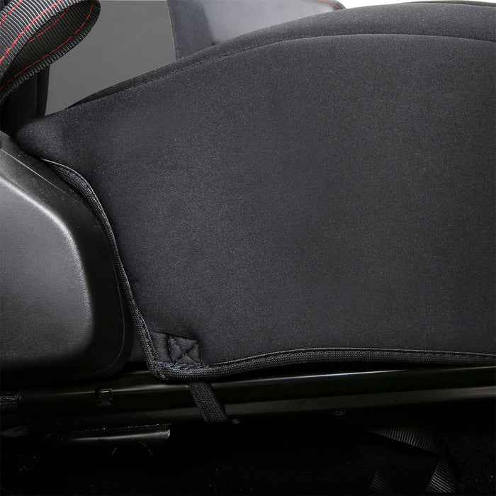 Smittybilt 472122 Jeep JL Neoprene Front and Rear Seat Cover Set Wrangler JL 4-Door Black/Gray Smittybilt - Truck Part Superstore