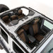 Smittybilt 472125 Jeep JL Neoprene Front and Rear Seat Cover Set Wrangler JL 4-Door Black/Tan Smittybilt - Truck Part Superstore