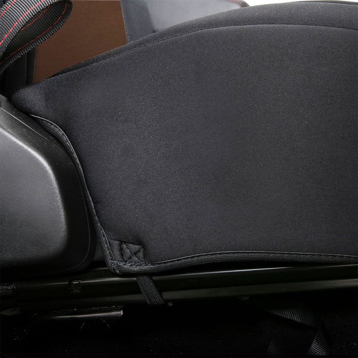Smittybilt 472125 Jeep JL Neoprene Front and Rear Seat Cover Set Wrangler JL 4-Door Black/Tan Smittybilt - Truck Part Superstore