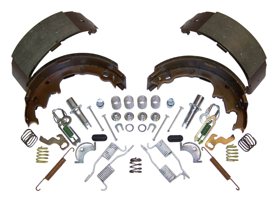 Crown Automotive Jeep Replacement 4723367MK Brake Shoe Service Kit; Incl. Shoes; Linings; Hardware; 9 in. x 2.5 in.; - Truck Part Superstore