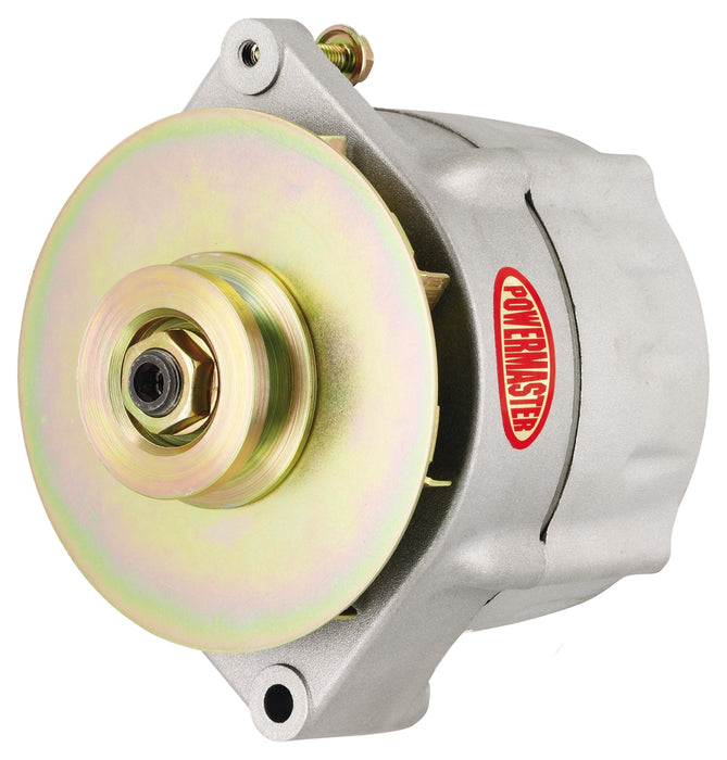 Powermaster Performance 47295 Smooth Look™ Alternator; 12si; 150 Amp; 100 Idle; 1V; Baffle; Natural; - Truck Part Superstore