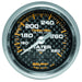 AutoMeter 4731 GAUGE; WATER TEMP; 2 1/16in.; 140-280deg.F; MECHANICAL; CARBON FIBER - Truck Part Superstore
