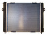 Crown Automotive Jeep Replacement 4734104 Radiator; 1.5 in. Inlet.; 1.75 in. Outlet; 22 1/8 x 19 3/8 Core; 2 Row; - Truck Part Superstore