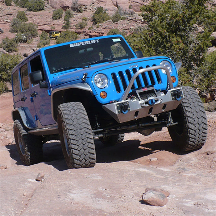 Superlift K928B 4 inch Lift Kit-2007-2018 Jeep Wrangler JK Unlimited-with Bilstein Shocks - Truck Part Superstore