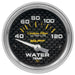 AutoMeter 4737-M GAUGE; WATER TEMP; 2 1/16in.; 40-120deg.C; ELECTRIC; CARBON FIBER - Truck Part Superstore