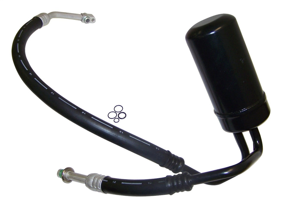 Crown Automotive Jeep Replacement 4740773 A/C Receiver Drier; For Use w/Top Mounted Hoses; - Truck Part Superstore
