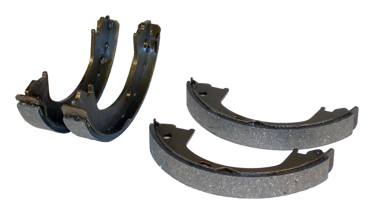 Crown Automotive Jeep Replacement 4741772 Parking Brake Shoe Set; Rear; w/Disc Brakes; - Truck Part Superstore