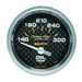 AutoMeter 4748 GAUGE; OIL TEMP; 2 1/16in.; 140-300deg.F; ELECTRIC; CARBON FIBER - Truck Part Superstore