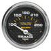 AutoMeter 4757 GAUGE; TRANSMISSION TEMP; 2 1/16in.; 100-250deg.F; ELECTRIC; CARBON FIBER - Truck Part Superstore