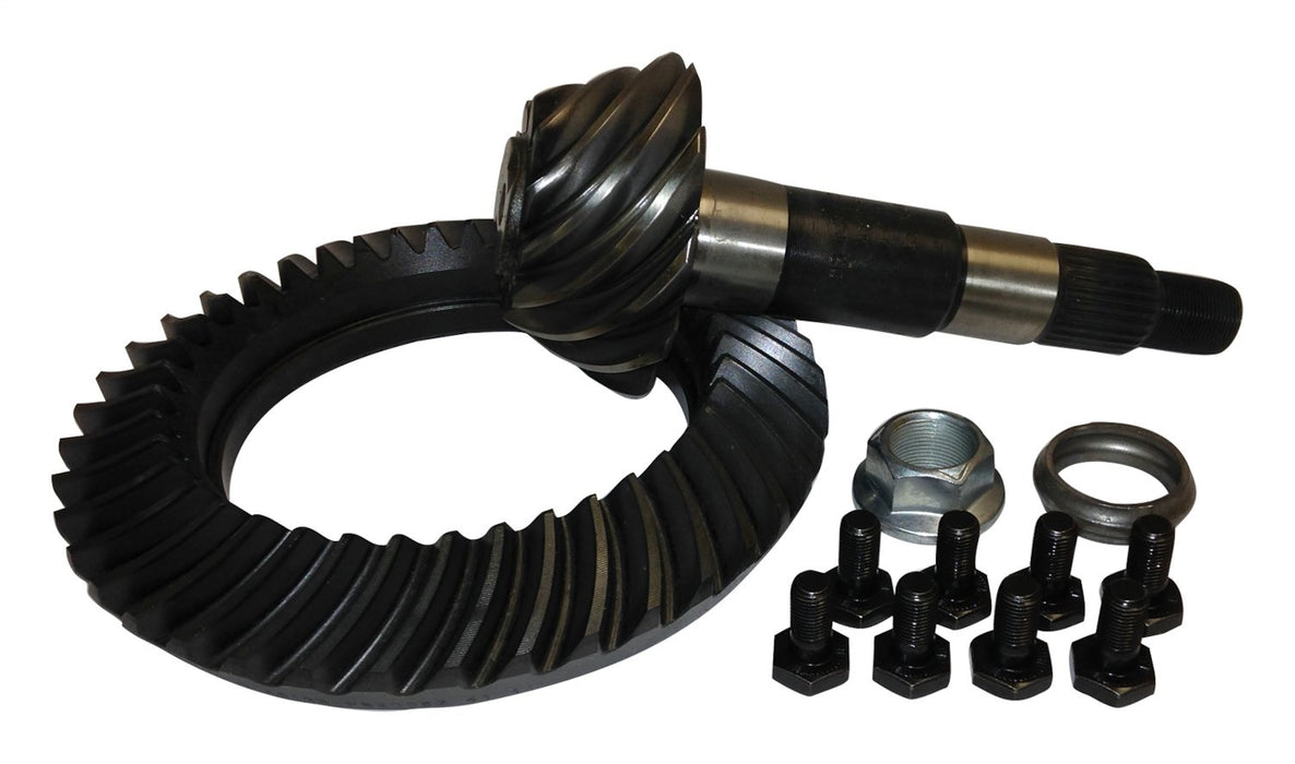 Crown Automotive Jeep Replacement 4761676 Ring And Pinion Set; Rear; 3.55 Ratio; w/ 3/8 in. Ring Bolts; For Use w/Dana 35; - Truck Part Superstore