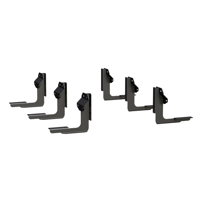 Luverne 477088-401731 Regal 7 Polish Stainless 88in. Oval Steps; XD Brackets; Select Ford F-Series Cre - Truck Part Superstore