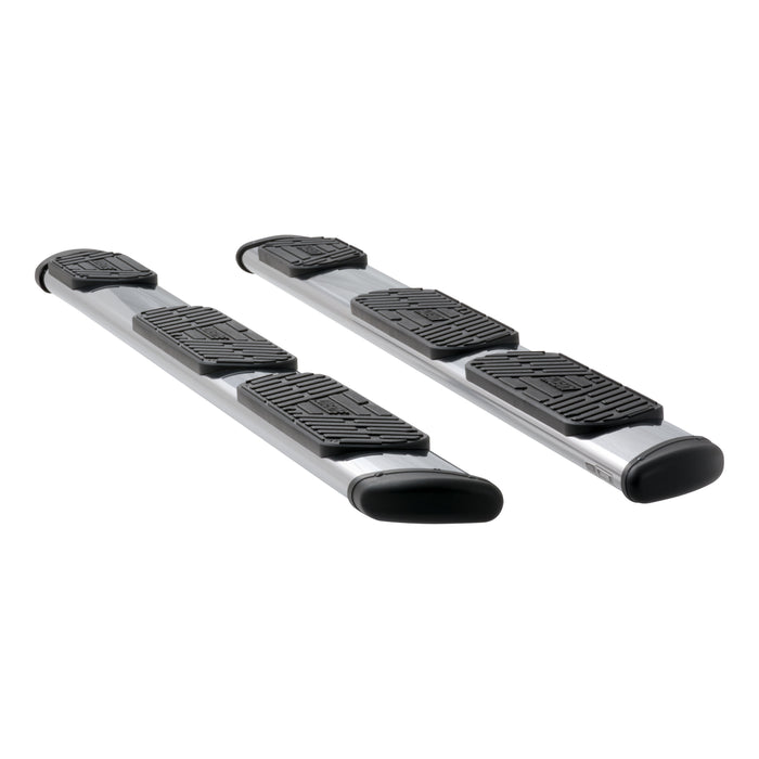 Luverne 477101-401530 Regal 7 Polished Stainless 101in. Oval W2W Steps; Select Ford F-150 Ext; 6ft.6in - Truck Part Superstore