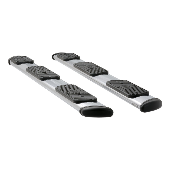 Luverne 477108-401530 Regal 7 Polished Stainless 108in. Oval W2W Steps; Select Ford F-150 Crew; 6ft.6i - Truck Part Superstore
