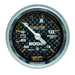 AutoMeter 4776 GAUGE; VAC/BOOST; 2 1/16in.; 30INHG-15PSI; STEPPER MOTOR W/PK/WRN; CARBON FIBER - Truck Part Superstore