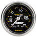 AutoMeter 4777 GAUGE; VAC/BOOST; 2 1/16in.; 30INHG-30PSI; STEPPER MOTOR W/PK/WRN; CARBON FIBER - Truck Part Superstore