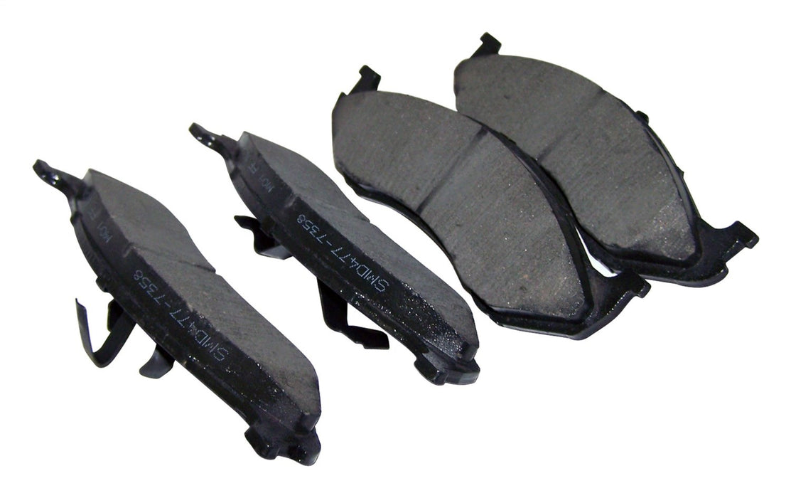 Crown Automotive Jeep Replacement 4778058TI Disc Brake Pad Set; - Truck Part Superstore